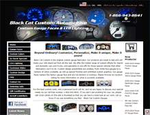 Tablet Screenshot of blackcatcustom.com